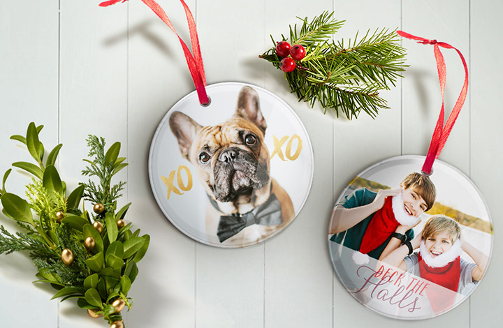 Photo Christmas Ornament Personalised Ornaments Snapfish IE